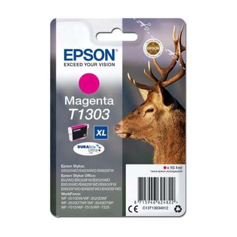 Epson Tusz Epson T1303 do Stylus BX-525WD/535WD, SX620FW | 10,1ml | magenta