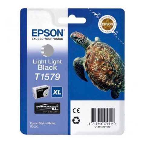 Epson Tusz Epson T1579 do Stylus Photo R3000 | 25,9ml | light light black