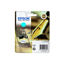 Epson Tusz Epson T1622 do WF-2510WF/2520NF/2530WF | 3,1ml | cyan