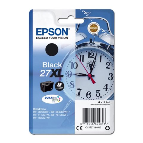 Epson Tusz Epson T2711 XL do WF-3620DWF | 17.7ml | black