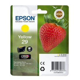 Epson Tusz Epson T29 do XP-235/332/335/432 3,2 ml yellow