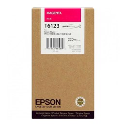 Epson Tusz Epson T6123 do Stylus Pro 7400/9400 | 220ml | magenta
