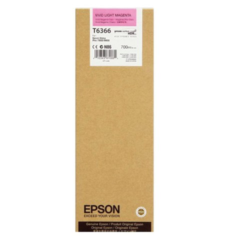 Epson Tusz Epson T6366 do Stylus Pro 7900/9900 | 700ml | light magenta