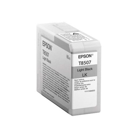 Epson Tusz Epson T8507 do SureColor SC-P800 | 80 ml | light black