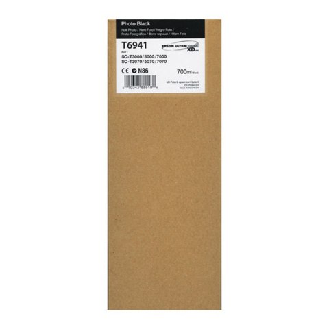 Epson Tusz Epson UltraChromeXDT do SC-T3000/T5000/T7000 | 700 ml | photo black