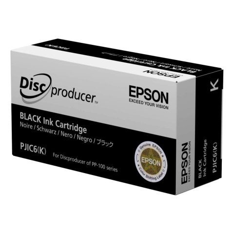 Epson Tusz Epson do PP-50/50BD/100/100II/100AP/100N | 32,2ml | black C13S020693 PJIC6