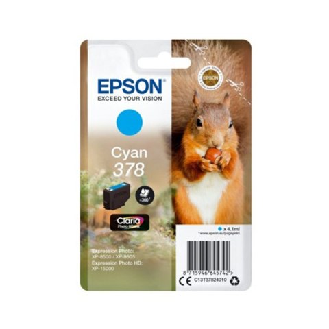 Epson Tuszy Epson 378 Claria Photo HD| Cyan | 4,1 ml