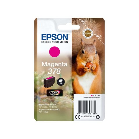 Epson Tuszy Epson 378 Claria Photo HD| Magenta | 4,1 ml