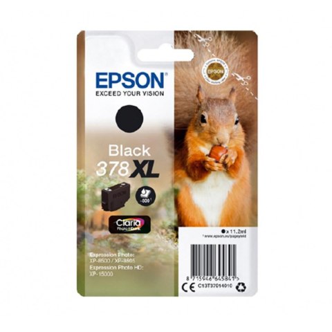 Epson Tuszy Epson 378XL Claria Photo HD | Black | 11,2 ml