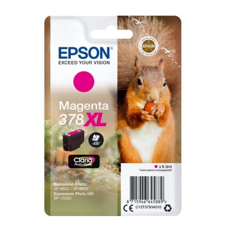 Epson Tuszy Epson 378XL Claria Photo HD | Magenta | 9,3 ml