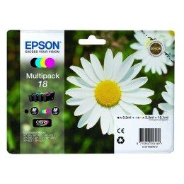 Epson Zestaw tuszy Epson T1806 do XP-102/202/302/305/402/405 | 15,1ml | CMYK