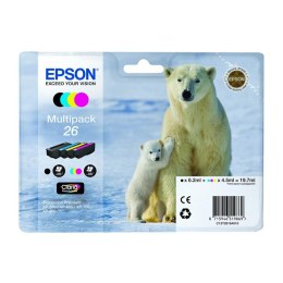Epson Zestaw tuszy Epson T2616 do XP-600/700/800 | 19,7ml | CMYK