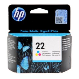 HP Tusz HP 22 do Deskjet 3940/D2360/D2460/F380 | 165 str. | CMY