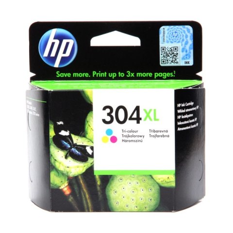 HP Tusz HP 304XL | 300 str. | CMY