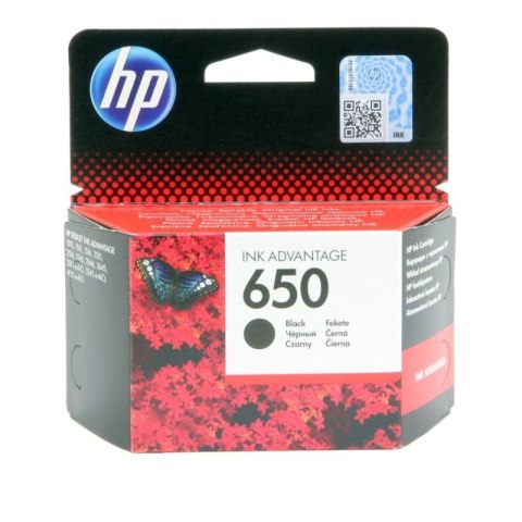 HP Tusz HP 650 | 360 str. | black