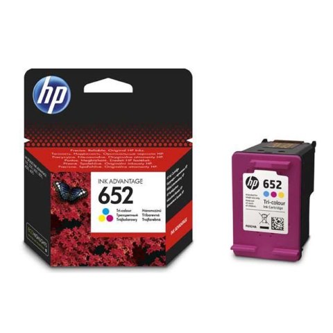 HP Tusz HP 652 | 200 str. | CMY