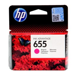 HP Tusz HP 655 do Deskjet 3525/4615/4625/5525/6525 | 600 str. | magenta