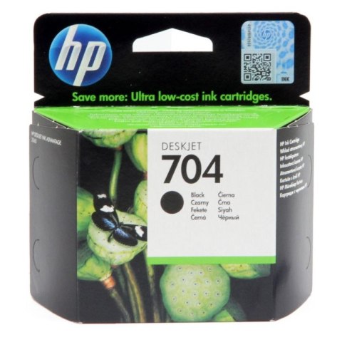 HP Tusz HP 704 | 480 str. | black