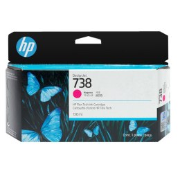 HP Tusz HP 738 | 130 ml | Magenta