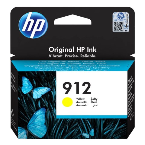 HP Tusz HP 912 | 315 str. | Yellow