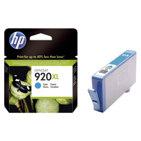 HP Tusz HP 920XL do Officejet 6000/6500/7000/7500 | 700 str. | cyan