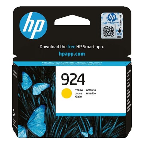 HP Tusz HP 924 | 400 str. | Yellow