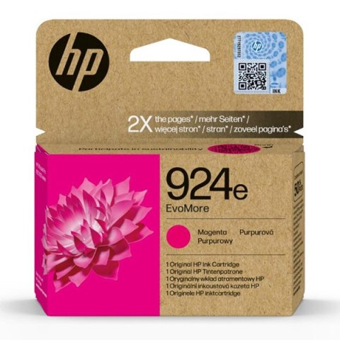 HP Tusz HP 924e | 800 str. | Magenta