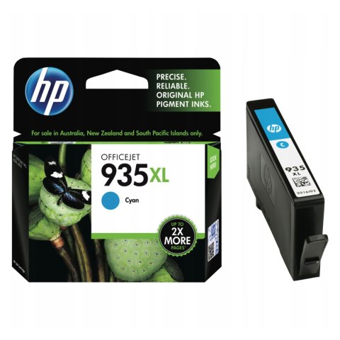 HP Tusz HP 935XL do Officejet Pro 6230/6830 | 825 str. | cyan