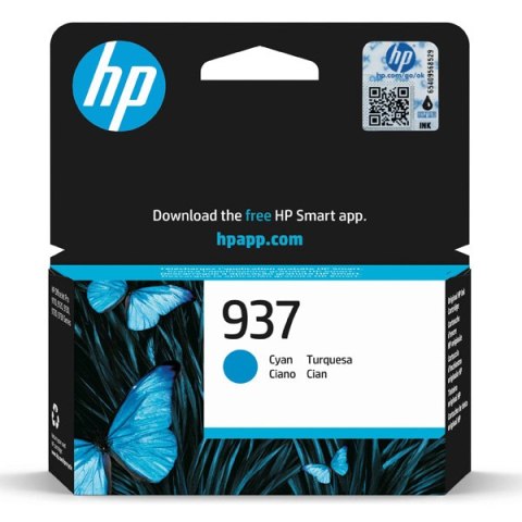 HP Tusz HP 937 | 800 str. | Cyan