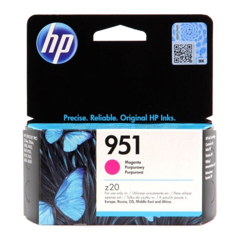HP Tusz HP 951 do Officejet Pro 8100/8600 | 535 str. | magenta