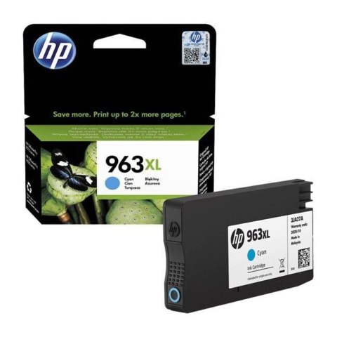 HP Tusz HP 963XL do OfficeJet Pro 901* | 1 600 str. | Cyan