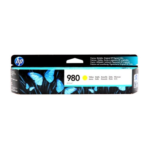 HP Tusz HP 980 do Officejet Enterprise X555/585 | 6 600 str. | yellow