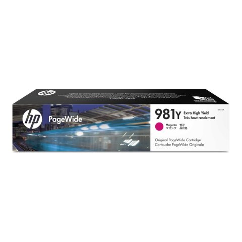 HP Tusz HP 981XXL Extra HY do PageWide Color 556dn | 16 000 str. | magenta