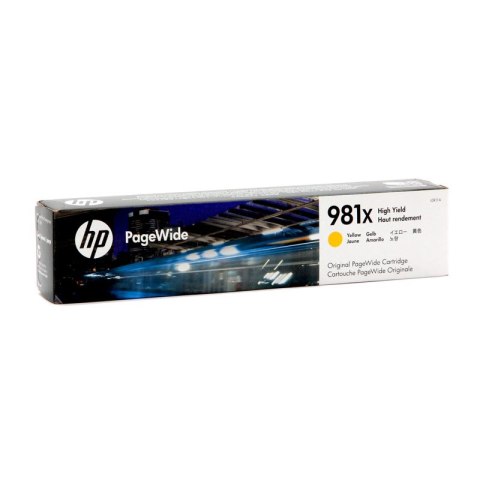HP Tusz HP 981XL do PageWide Color 556dn | 10 000 str. | yellow
