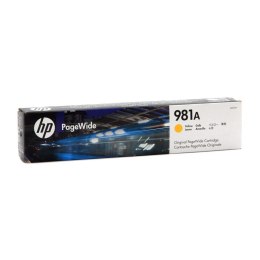 HP Tusz HP 981A do PageWide Color 556dn | 6 000 str. | yellow