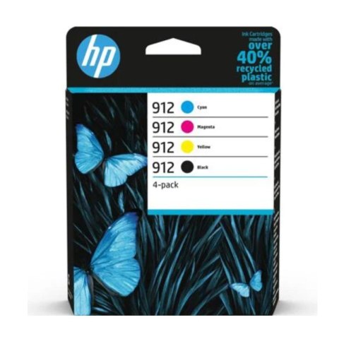 HP Zestaw Tuszy HP 912 | CMYK