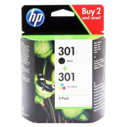 HP Zestaw dwóch tuszy HP 301 | 2 x3 ml | CMY/K