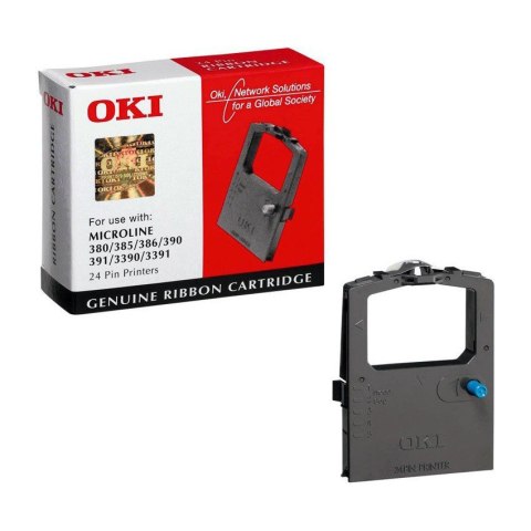 Oki Taśma Oki do Microline 380/390 | mln znak. | black