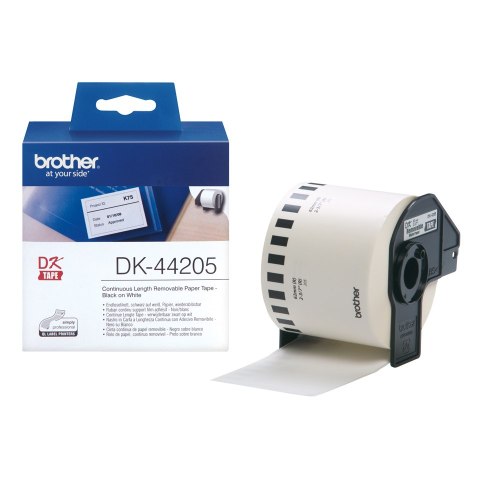Brother Etykieta Brother do QL-500/550/560/650/1050/1060N | 62mm x 30.48m | DK-44205