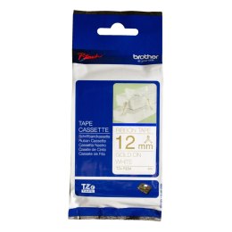 Brother Taśma Brother wstążka 12mm x 4m złoty nadruk / białe tło