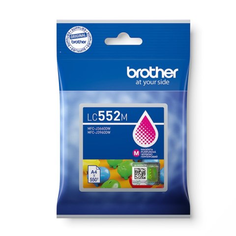 Brother Tusz Brother do MFC-J3960DW/MFC-J3660DW | 550 str. | magenta