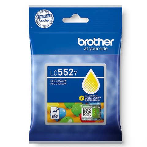 Brother Tusz Brother do MFC-J3960DW/MFC-J3660DW | 550 str. | yellow