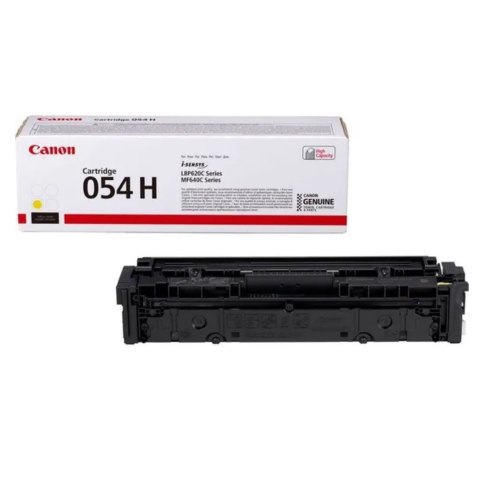 Canon Toner Canon 054H do i-SENSYSMF645Cx/MF643Cdw | 2 300 str.| Yellow