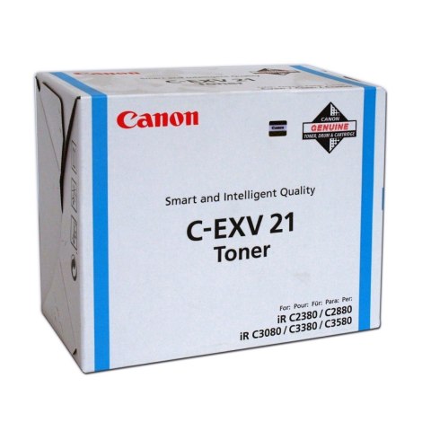 Canon Toner Canon CEXV21C do iR C-2280/2880/3380/3580 | 14 000 str. | cyan