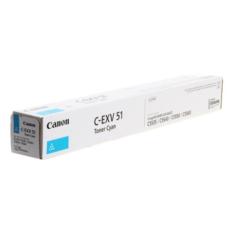 Canon Toner Canon CEXV51C do iR-ADV C5535i/C5540i | 60 000 str. | cyan