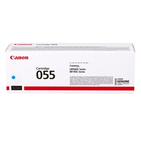 Canon Toner Canon CRG055C do i-SENSYS MF742Cdw/MF744Cdw | 2100 str. | Cyan