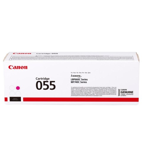 Canon Toner Canon CRG055M do i-SENSYS MF742Cdw/MF744Cdw | 2100 str. | Magenta
