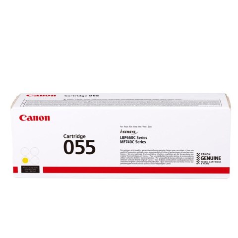 Canon Toner Canon CRG055Y do i-SENSYS MF742Cdw/MF744Cdw | 2100 str. | Yellow