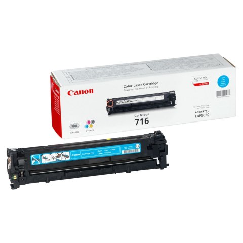 Canon Toner Canon CRG716C do LBP-5050, MF-8030/8050 | 1 500 str. | cyan