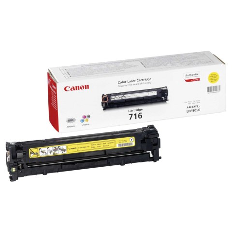 Canon Toner Canon CRG716Y do LBP-5050, MF-8030/8050 | 1 500 str. | yellow